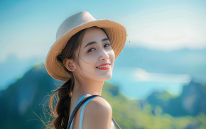 这种微笑不带讨好，只是内心和善的表露