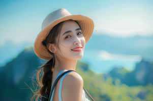 这种微笑不带讨好，只是内心和善的表露